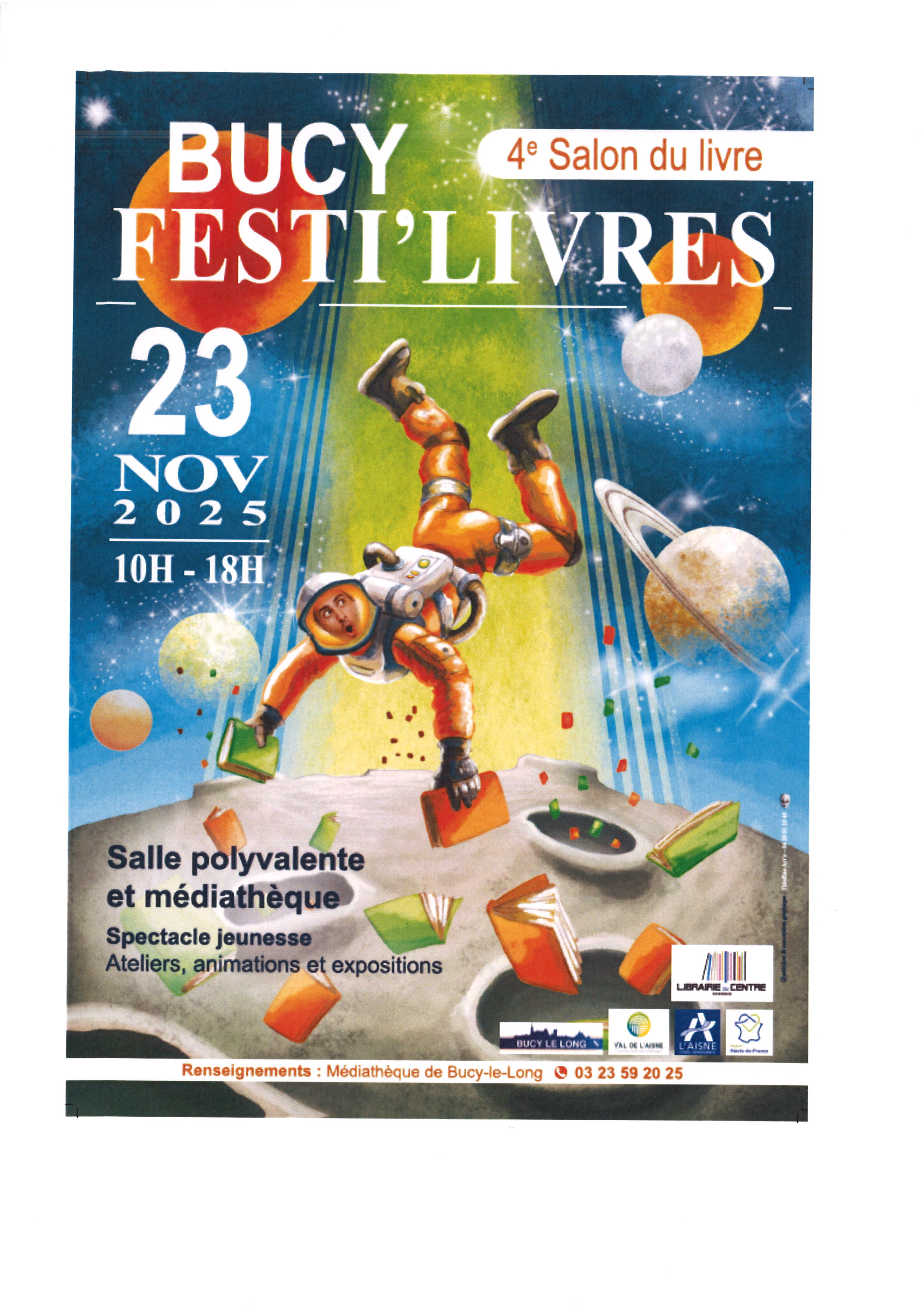 Bucy festi'livres Salon du livre