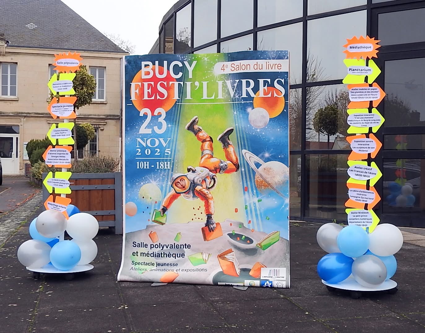 Bienvenue à Bucy Festi'livres 2025